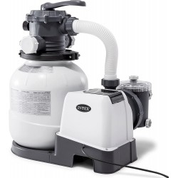 26645EG Krystal Clear Sand Filter Pump for Above Ground Pools, 12-inch